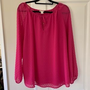 Ava & Viv Pink blouse